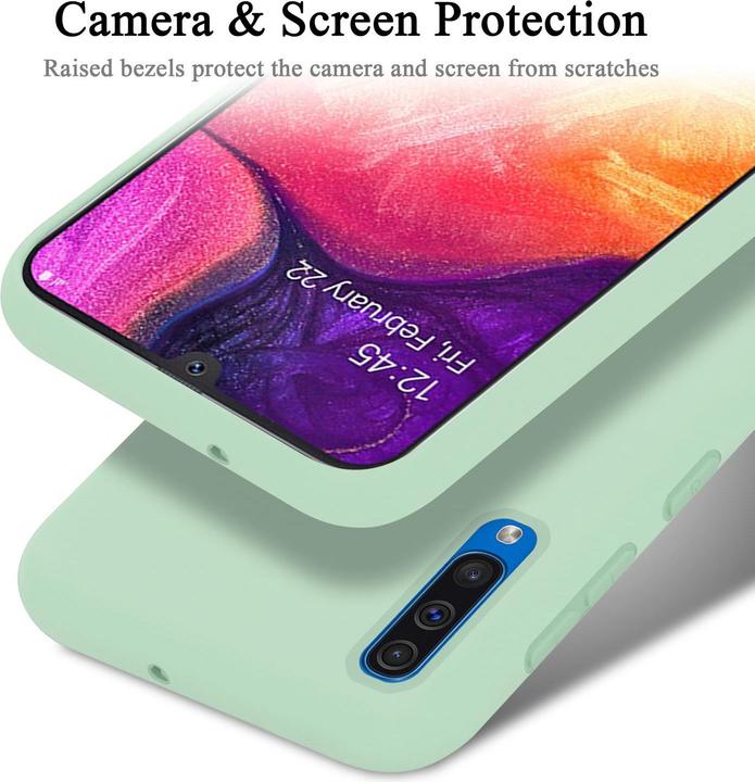Produktbild Cadorabo TPU Liquid Silicone Case Cover (Samsung Galaxy A50s, TCL A30)