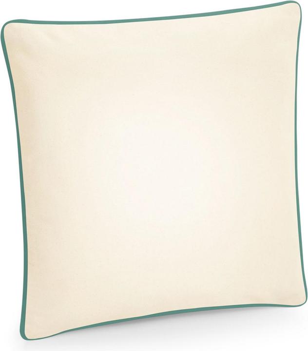 Produktbild Westford Mill Paspeliert Kissenhülle Baumwolle Fairtrade (40 x 40 x 18 cm)