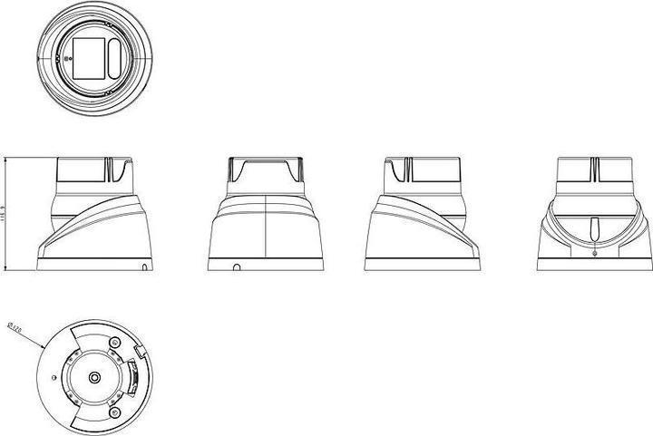 Produktbild Vivotek Ethernet camera / IP Cam (2560 x 1920 Pixels)
