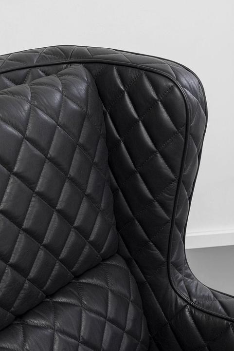 Image du produit Kare Design Fauteuil Nonna Smart cuir noir