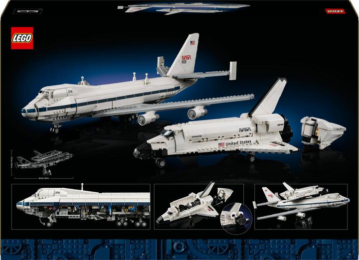 Immagine prodotto LEGO Jumbo per il trasporto dello Space Shuttle (10360, LEGO Icons)