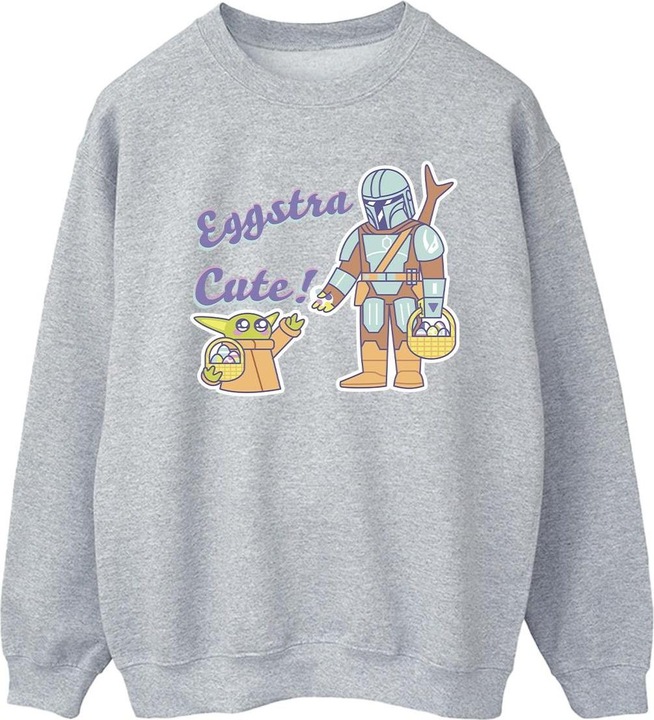 Produktbild Star Wars The Mandalorian Eggstra Cute Grogu Sweatshirt (XL)