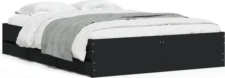 Actual product image VidaXL Bed frame with drawers (135 x 190 cm)