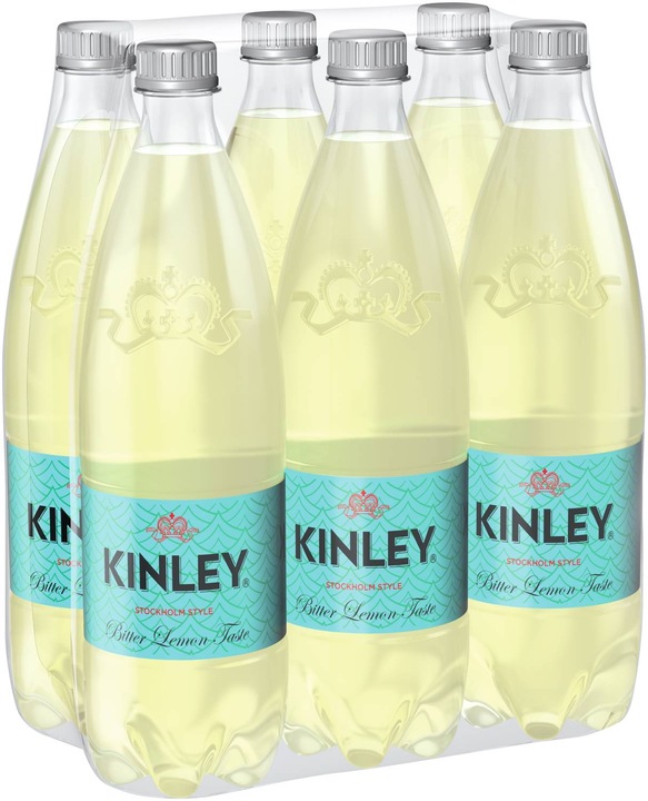 Actual product image Kinley Bitter Lemon (6 x 100 cl)