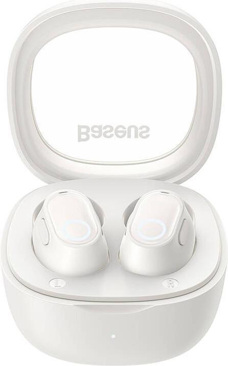 Produktbild Baseus Wireless headphones Bowie WM02 TWS, Bluetooth 5.0 (white) OS (25 h, Kabellos)