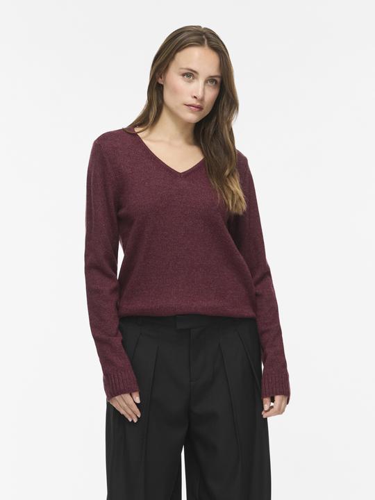 Image du produit Vila VIRIL V-Ausschnitt Strickpullover (L)