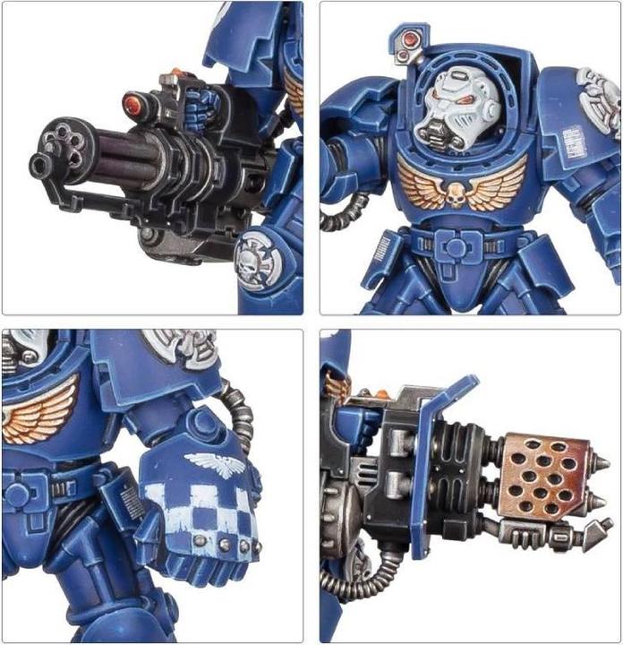 Immagine prodotto Games Workshop Warhammer 40k - Space Marines Escouade di Terminators (Materiale sintetico)