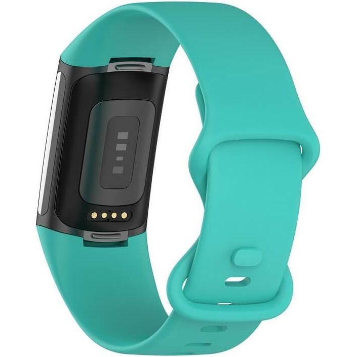 Thumbnail - Cover-Discount Fitbit Charge 6 - Silikon Sportarmband Ersatzband (Silikon), Uhrenarmband, Grün