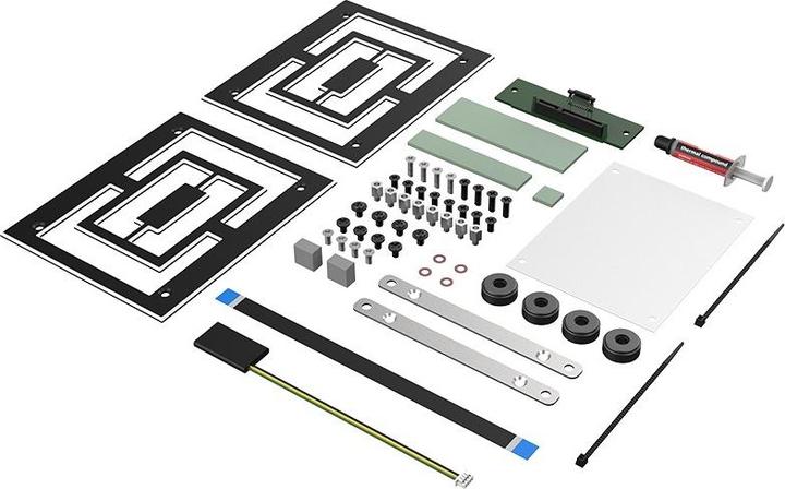 Produktbild Akasa Turing RC Pro UCFF-Gehäuse (ASUS NUC) - schwarz (Mini-ATX)