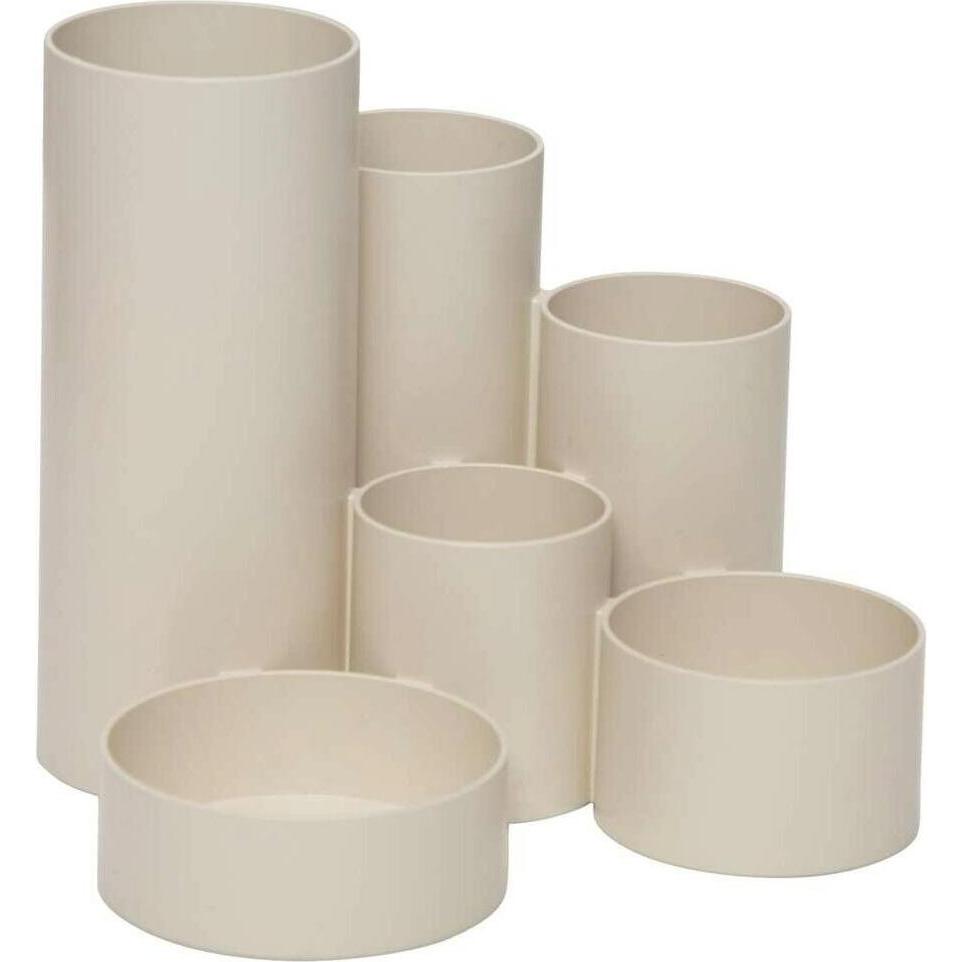 Maul, Trennwand, MAULtubo Recycling 4115602 Stifteköcher Weiss Anzahl der Fächer: 6