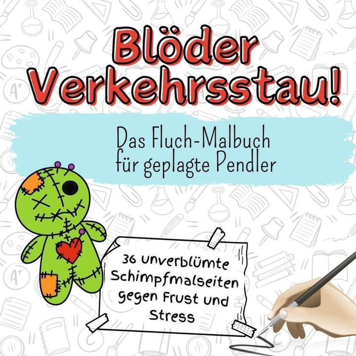 Immagine prodotto Flip flop Blöder Verkehrsstau! - 36 unverblümte Schimpfmalseiten gegen Frust und Stress