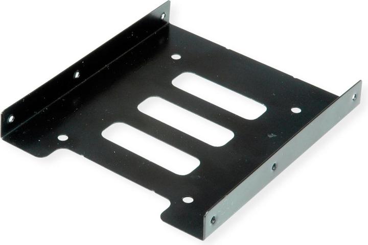 Roline HDD/SSD Montageadapter, 3.5" Rahmen für 1x 2.5" HDD/SSD, Metall, schwarz