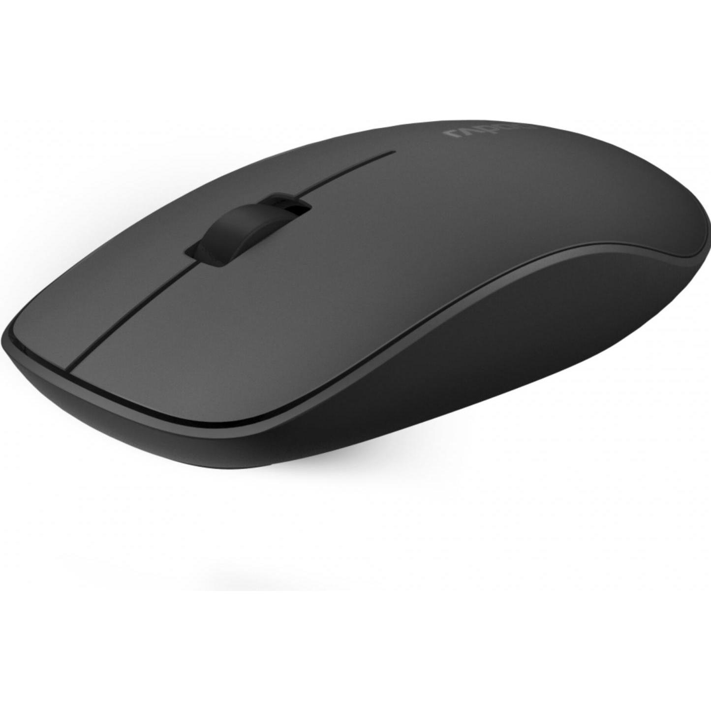 Thumbnail - Rapoo M200 (Kabellos), Maus, Schwarz