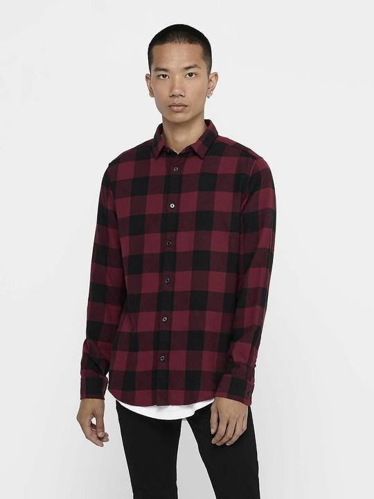 Produktbild Only & Sons Kariertes Langarmhemd (XS)