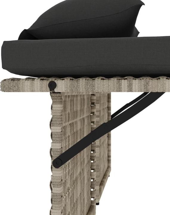 Image du produit vidaXL Ensemble salon de jardin 10 pièces avec coussins