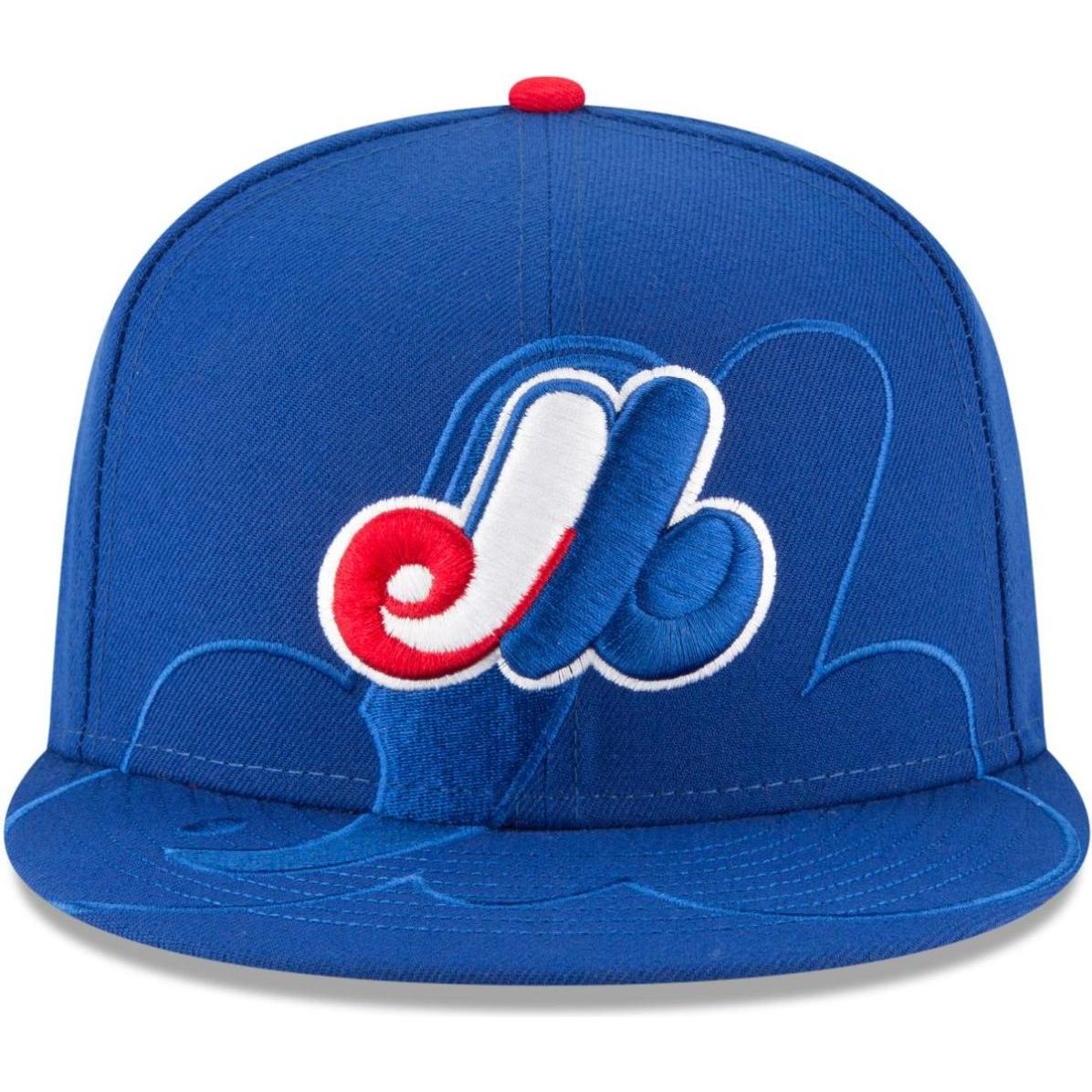 Thumbnail - New Era, Herren, Cap, 59Fifty Fitted Cap - SPILL Montreal Expos - 7 7/8, Blau, (7 7/8)