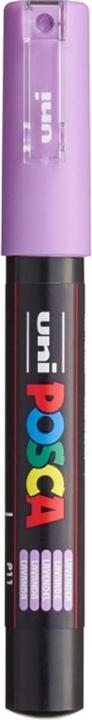 Actual product image Posca Marker PC-1M round tip (Lavender, 1 mm, 1 x)