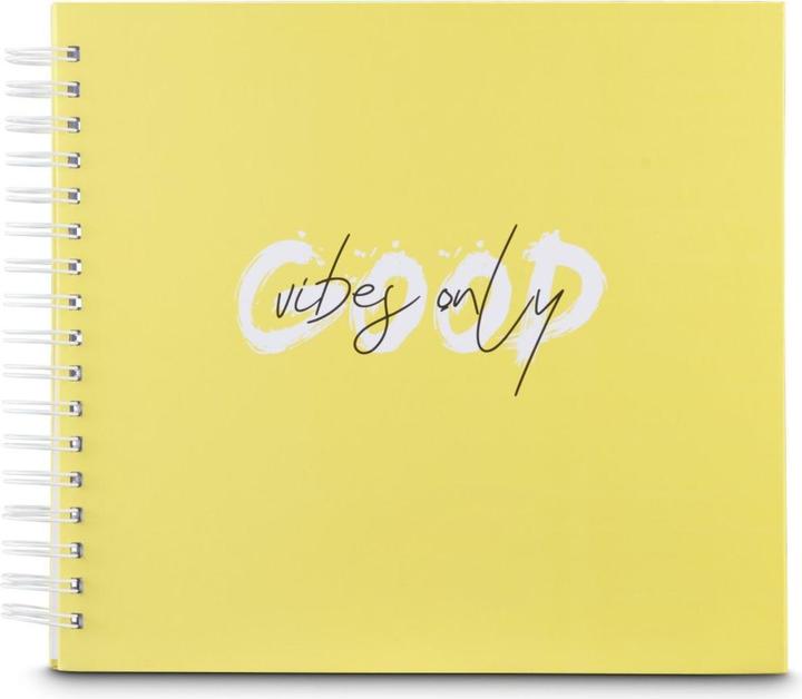 Actual product image Hama Spiral album "Good Things", 28x24 cm, 50 white pages, Vibes (24 x 28 cm)