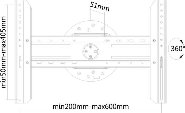 Immagine prodotto Neomounts LED-WR100 (Muro, 75", 50 kg)