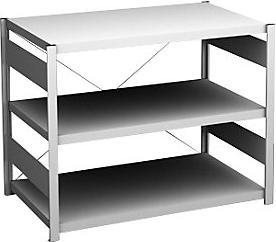 Actual product image kaiserkraft Sideboard plug-in shelf, light gray