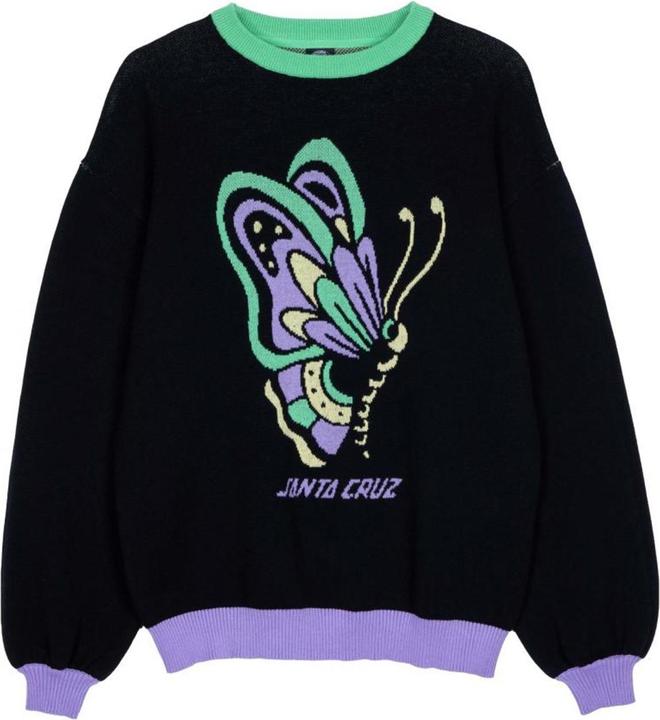 Santa Cruz Field Butterfly Knit Crew