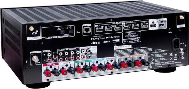 Image du produit Denon AVR-X2800H DAB (7.2 canaux, FM, DAB, DAB+, AM)