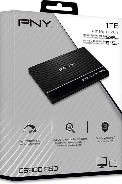 Productafbeelding PNY CS900 (1000 GB, 2.5")