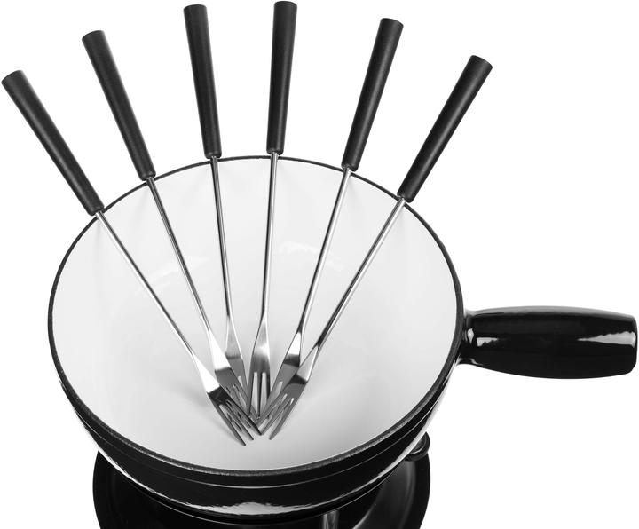 Produktbild Cocon Käsefondue-Set 10-teilig, Schwarz (Käsefondue)