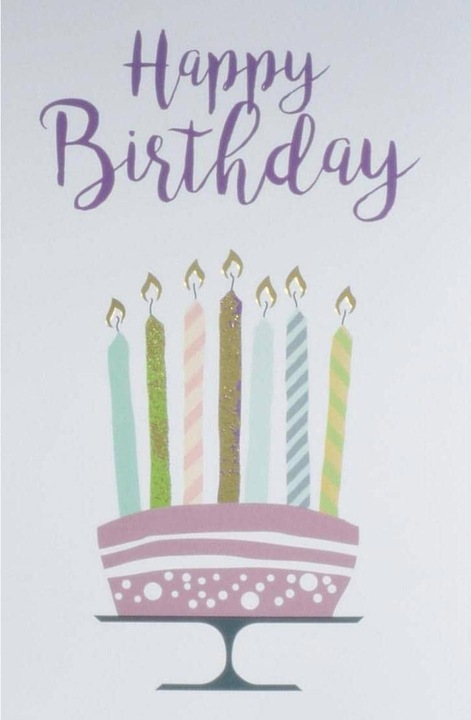Image du produit ABC Anniversaire de la carte (1 pcs)