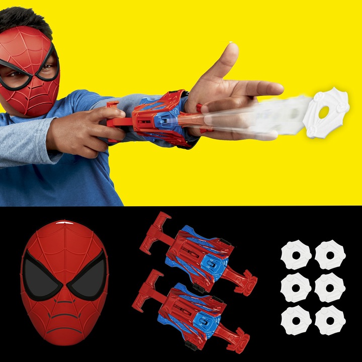 Actual product image Hasbro Spider-Man Web Slinging Armour Set