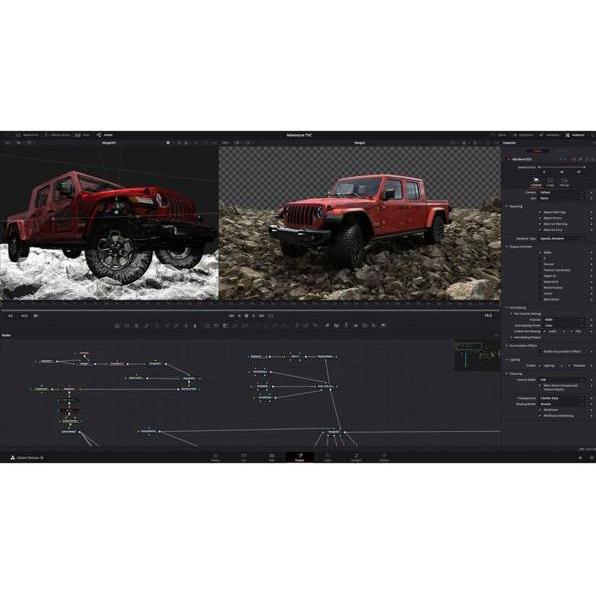 Thumbnail - Blackmagic DaVinci Resolve Speed Editor (Eng. Int., Kabelgebunden), Tastatur, Schwarz, Weiss