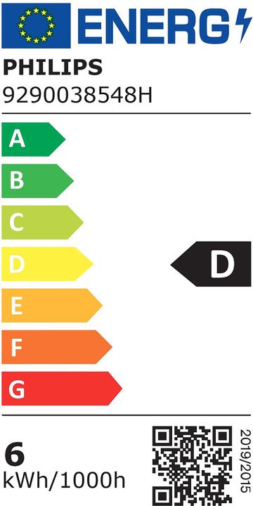 Label énergétique Philips Hue Hue A60 (E27, 810 lm, 4x)