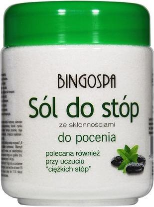 Produktbild BingoSpa Salz für Füsse mit Neigung zum Schwitzen 550g (U) (Fussbad)
