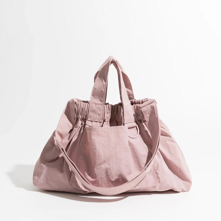 Immagine prodotto Only-Bags.Store Borsa a tracolla in nylon a tinta unita Borsa a tracolla semplice piccola Hobo Borsa a mano in