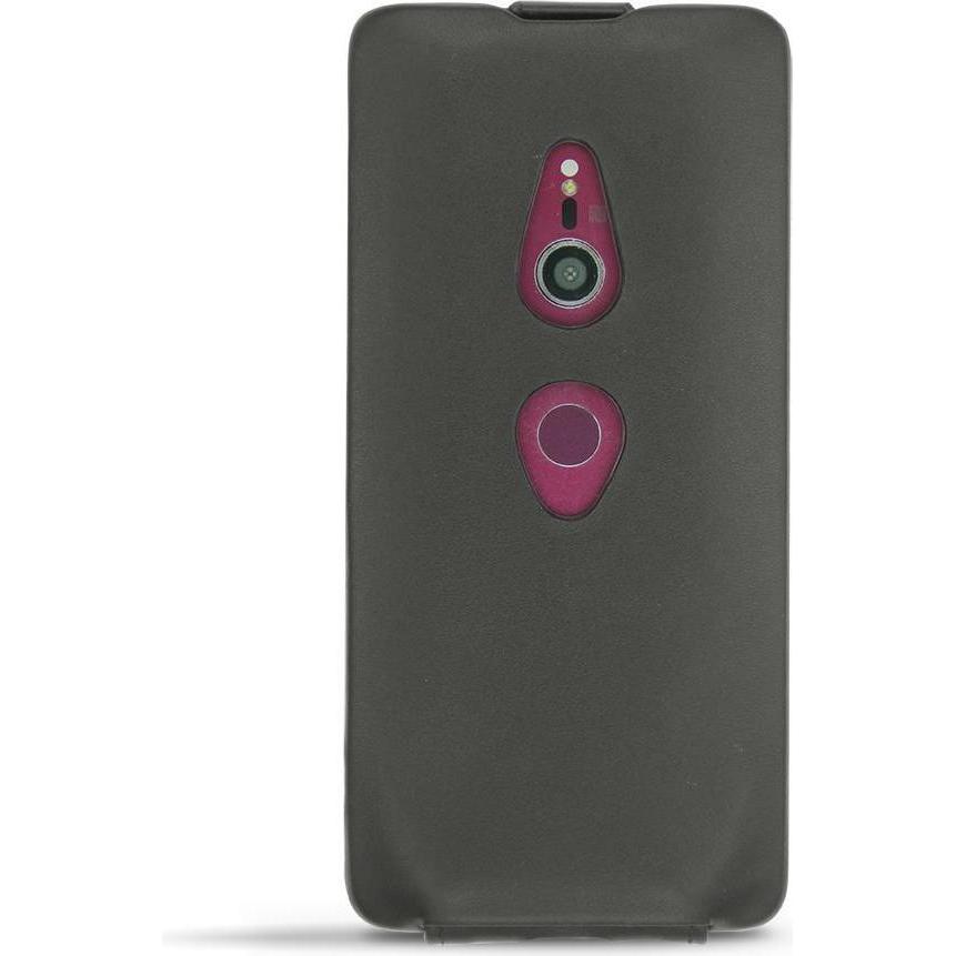 Noreve Lederschutzhülle vertikal (Sony Xperia XZ3), Smartphone Hülle, Rosa