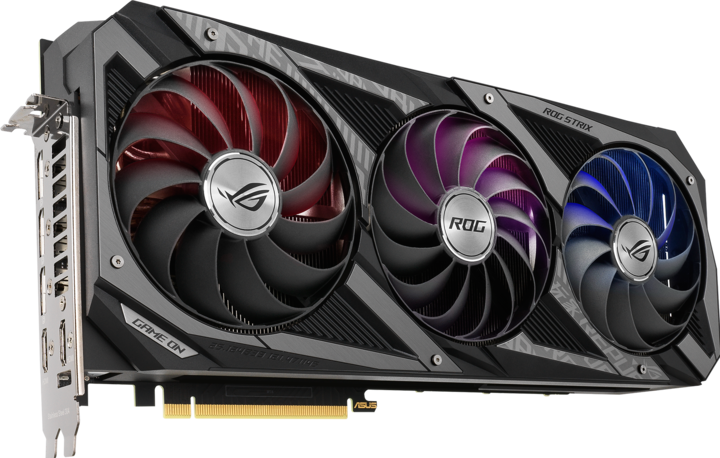 Actual product image ASUS ROG-STRIX-RTX3080-O12G-GAMING,HDMI,DP,Activ (12 GB)