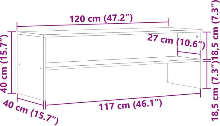 Produktbild VidaXL Deon (120 x 40 x 40 cm)