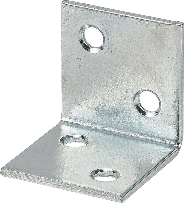 Produktbild Vormann Breitwinkel Mass a 60 mm Schenkellänge 60 mm blau verzinkt gleichschenklig (Breitwinkel, 20 Stk.)