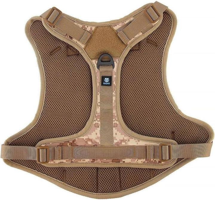 Actual product image amiplay Consumer electronics OEM Dog harness TACTICAL size XL brown (XL, Dog)