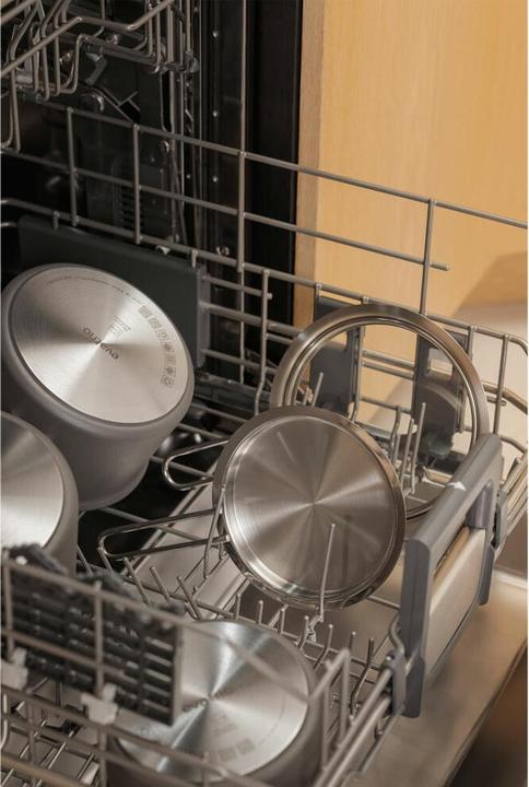 Actual product image Eva Solo Eva Trio - Lid - Brushed steel - 28 cm (28 cm, Metal)