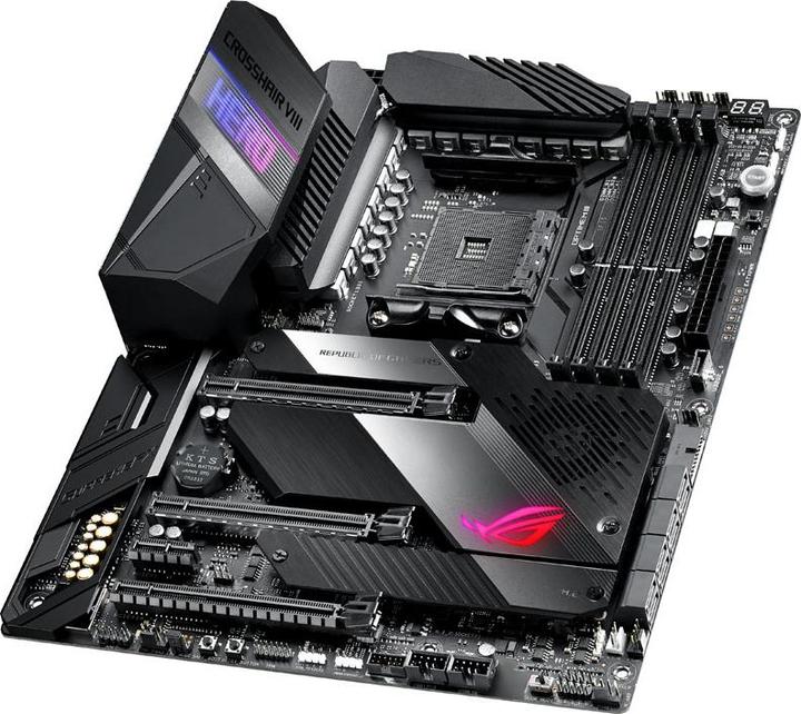 Produktbild ASUS Rog Crosshair VIII Hero WI-FI (AM4, AMD X570, ATX)
