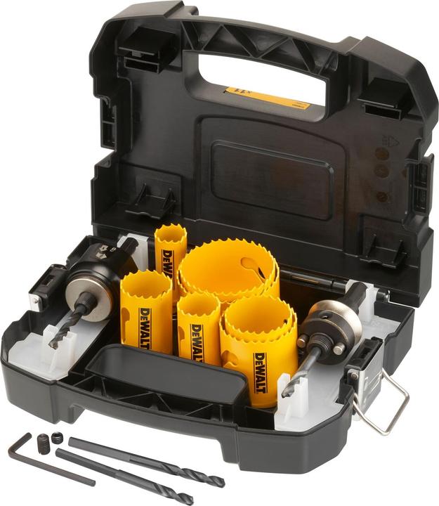 Actual product image DeWalt Hole saw set (22 mm, 29 mm, 35 mm, 44 mm, 51 mm, 64 mm, 68 mm)