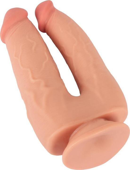 Actual product image Nature Skin Bendable Double Penetrator