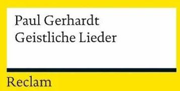 Produktbild Geistliche Lieder (Deutsch, Paul Gerhardt, 2013)