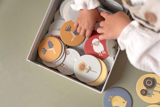 Actual product image Little Dutch Memo Little Farm FSC