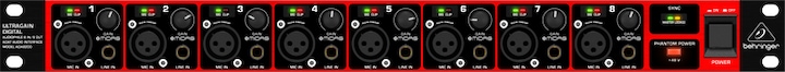 Productafbeelding Behringer Ultragain Digital Ada8200