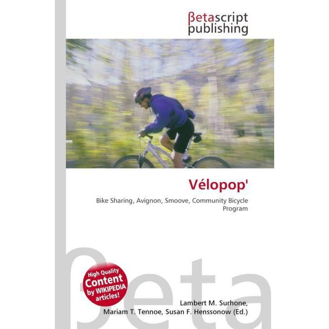 Vélopop', Fachbücher von Mariam T. Tennoe, Lambert M. Surhone, Susan F. Henssonow
