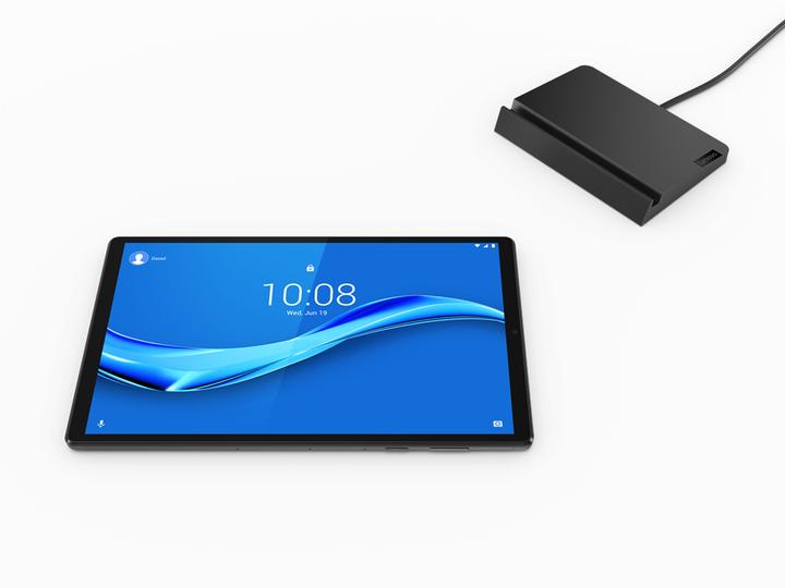 Actual product image Lenovo Tab M10 FHD Plus (2nd Gen) with the Smart Charging Station (10", 128 GB, Iron grey)