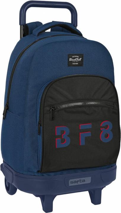 Produktbild Safta Schulrucksack mit Rädern BlackFit8 Urban Schwarz Marineblau (33 x 45 x 22 cm) (22 l)