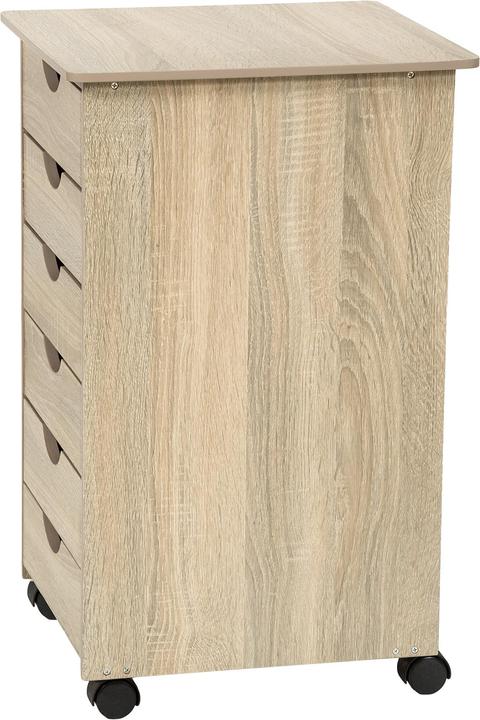 Produktbild tectake Rollcontainer (36 x 40 x 65 cm)